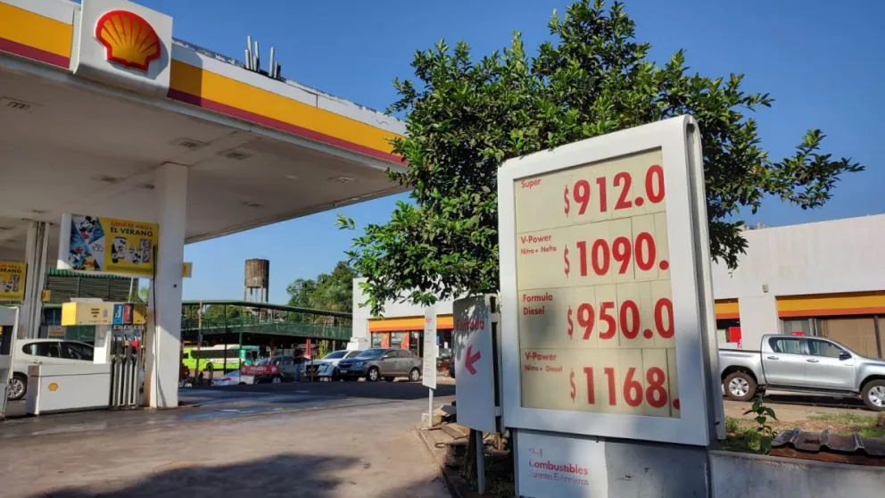 En Iguazú el incremento de combustibles ronda el 7% en todas las estaciones