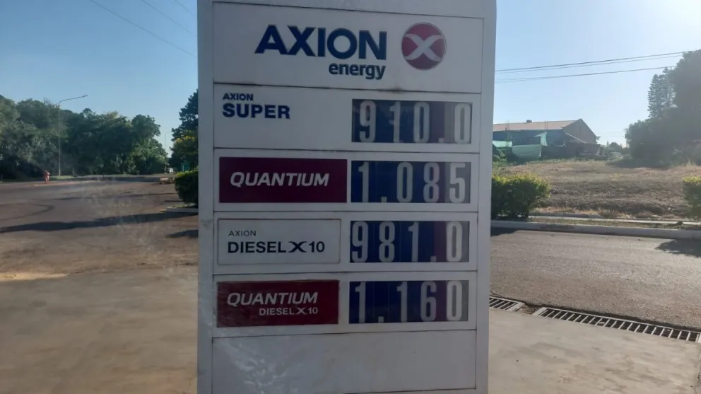 Se acomodan los precios de los combustibles en Jardín América