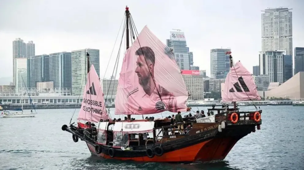 Locura por Lionel Messi en Hong Kong