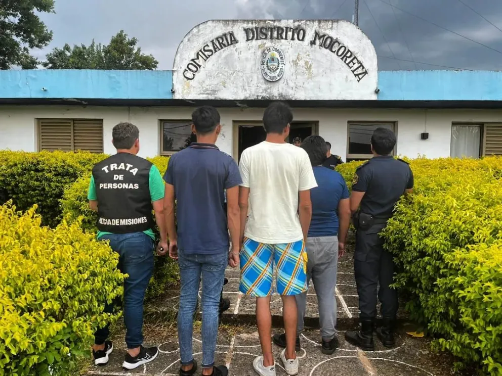 La Policía rescató a tres misioneros víctimas de trata de personas en Corrientes