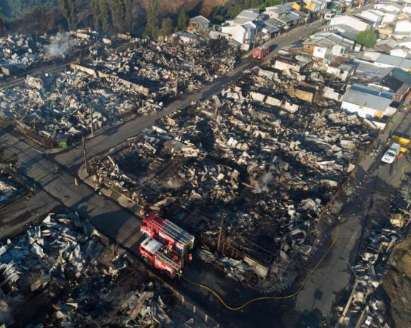 Incendios en Chile: ya son 123 los muertos y hay más de 15.000 viviendas afectadas