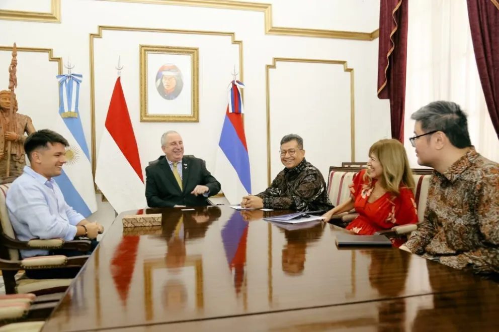 Passalacqua se reunió con el nuevo embajador de Indonesia para reforzar vínculos 