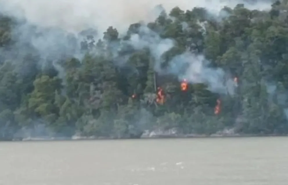 Se incendiaron 400 hectáreas en el Parque Nacional Nahuel Huapi