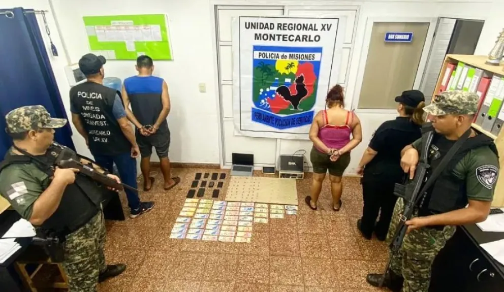 Desarticularon un narcokiosco en Montecarlo: secuestraron dosis de cocaína 