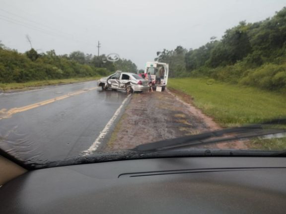 Accidente vial dejó dos lesionados en San Ignacio