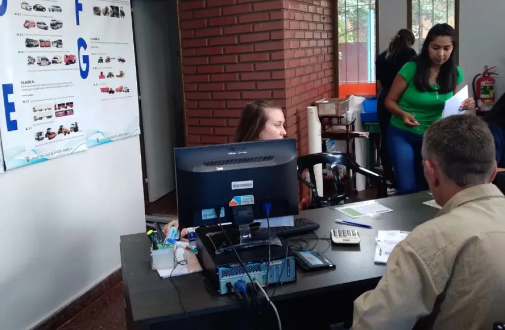 Cambió la oficina de emisión de licencias en Jardín América 