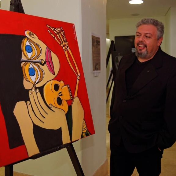 Obras de Hugo Quintanilla se expondrán en el Palacio Barolo