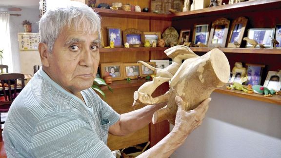 Guaymas y su arte autodidacta que representó a Misiones entre los escultores