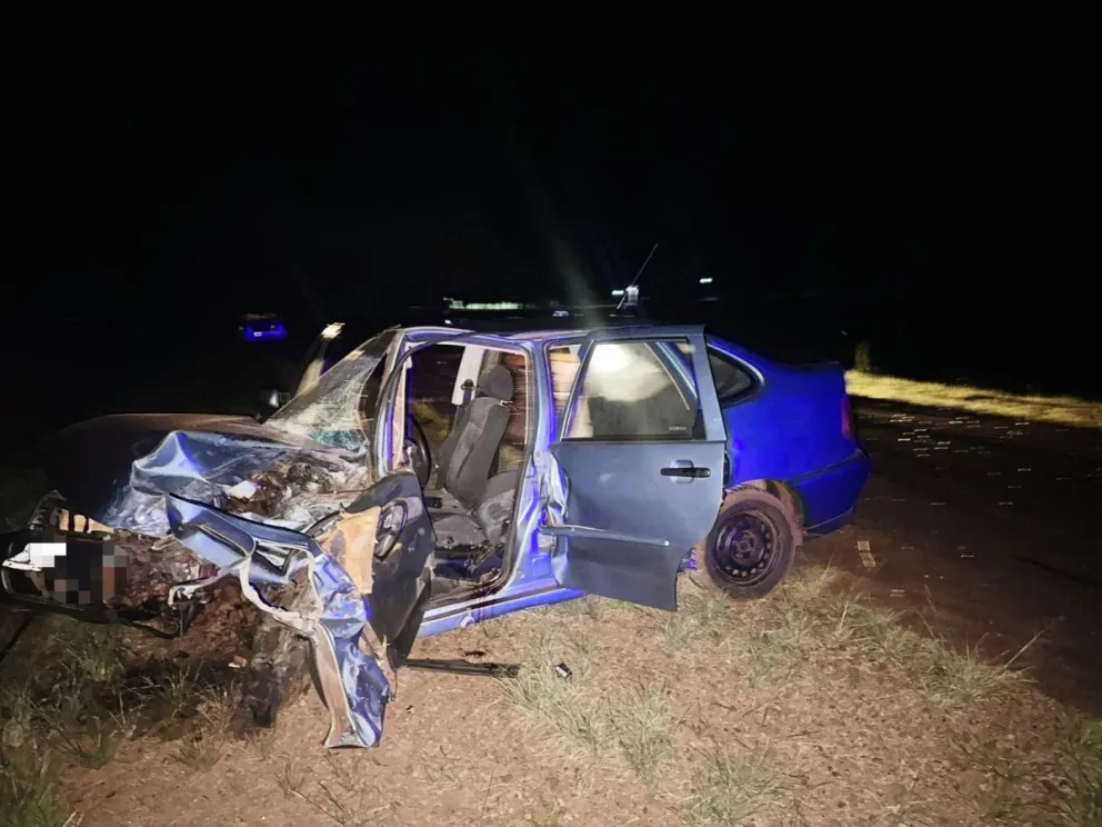 Itacaruaré: Fuerte colisión entre dos vehículos deja un hombre lesionado de gravedad