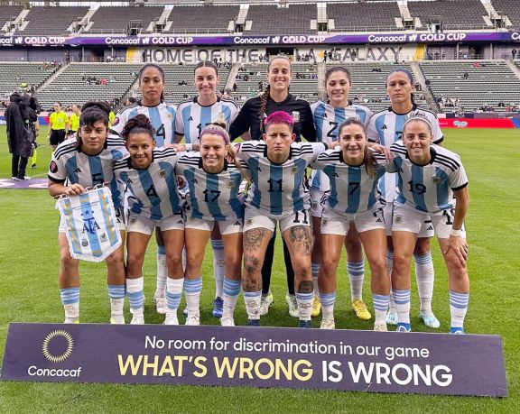 Fútbol femenino: la Selección argentina empató ante México en su debut en la Copa Oro