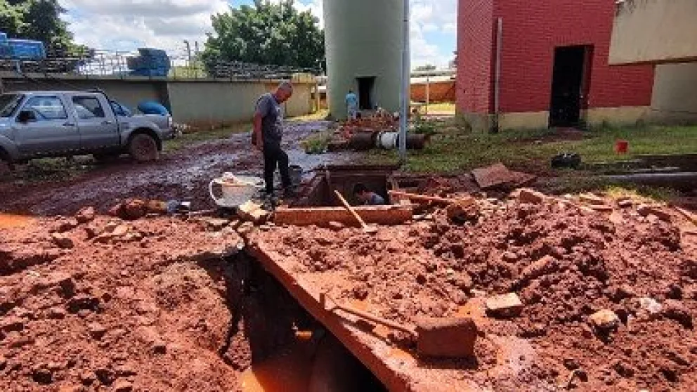 Parte de Iguazú otra vez sin agua