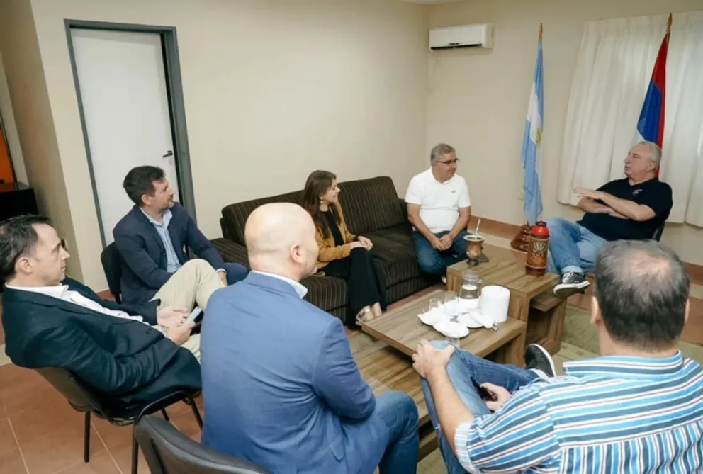 Passalacqua recibió al gobernador de Catamarca Raúl Jalil