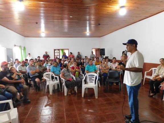 Se realizó la primera reunión de agricultores, emprendedores y pequeños productores en Puerto Esperanza