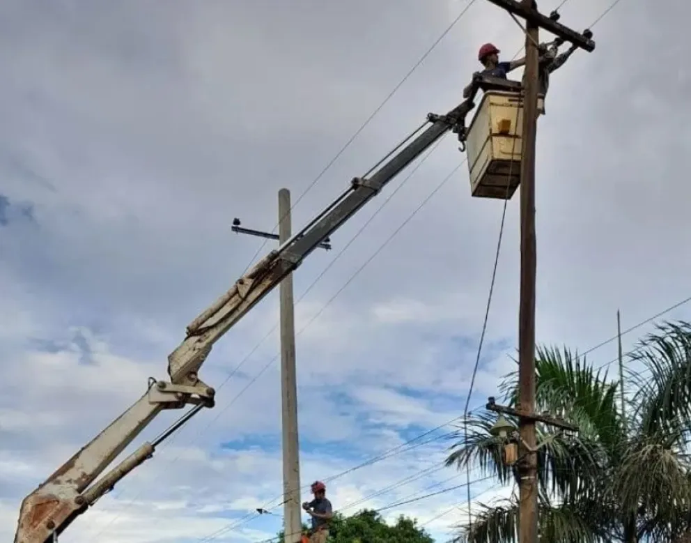 Este domingo, corte de energía en Jardín América 