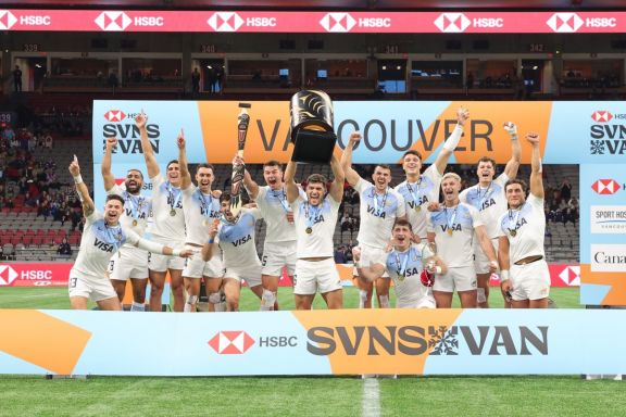 Los Pumas ‘7 son tricampeones del Seven de Vancouver tras vencer a Nueva Zelanda