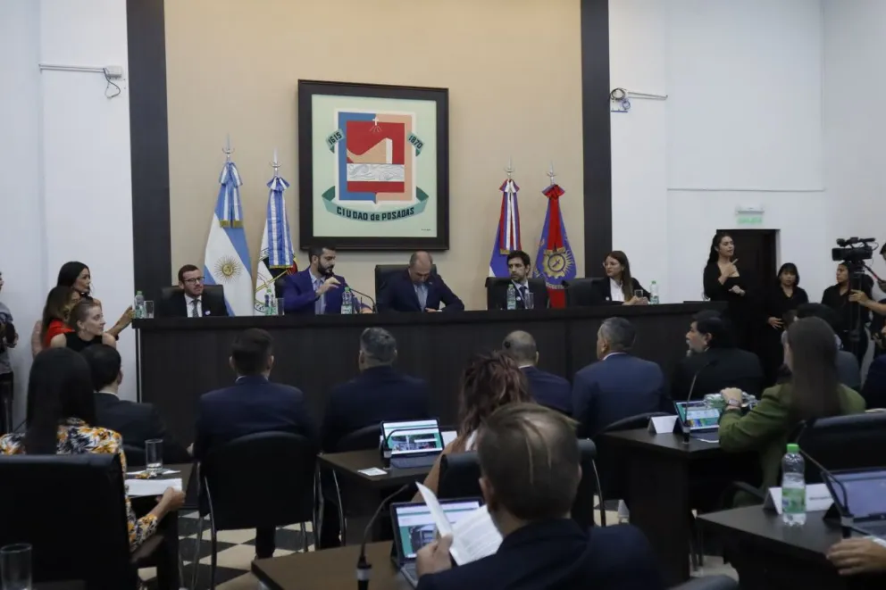 Abren las sesiones del Concejo Deliberante con el discurso del intendente