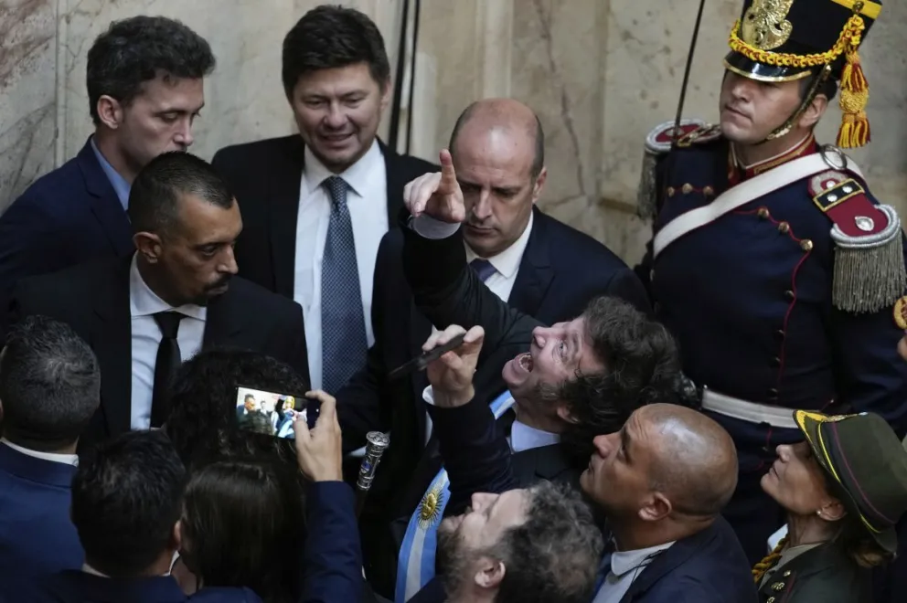 Bloques opositores tomaron de diferente manera el discurso de Milei ante la Asamblea Legislativa