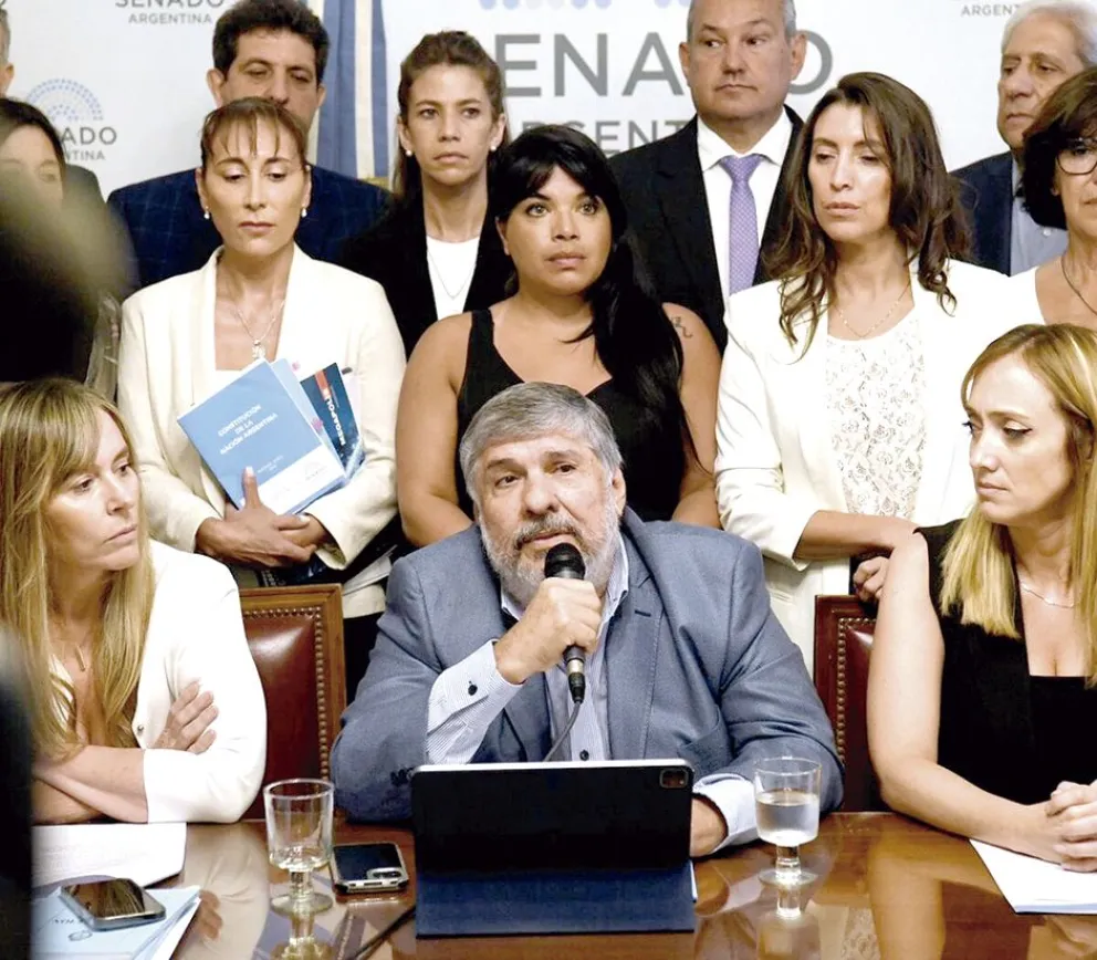 Los senadores de UP piden “firmeza” para defender intereses de la patria