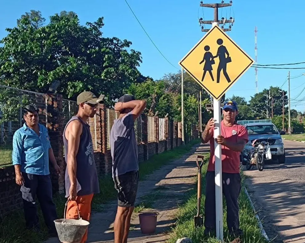Ituzaingó: instalan nuevos carteles preventivos en la ciudad