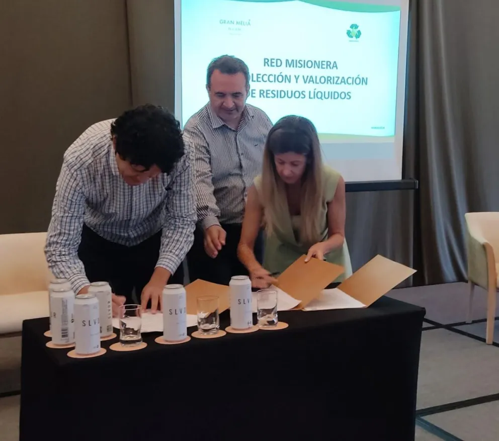 A través de la firma de un convenio, donarán productos de limpieza al Hogar de Día Iguazú