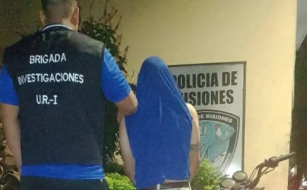 Cámaras del 911 facilitan la captura de un ladrón de moto en Posadas 