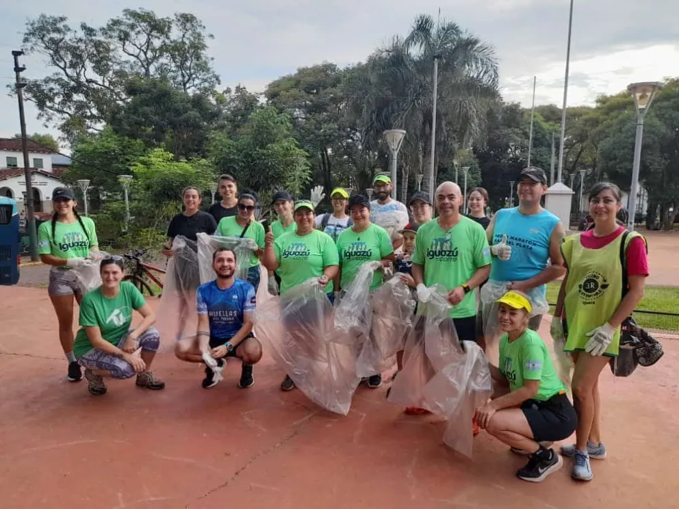 La hora del planeta: en Iguazú proponen una nueva jornada de plogging