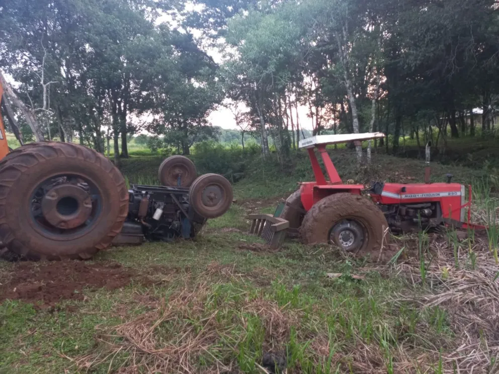 El Soberbio: un colono murió tras ser aplastado por el tractor de su hermano 