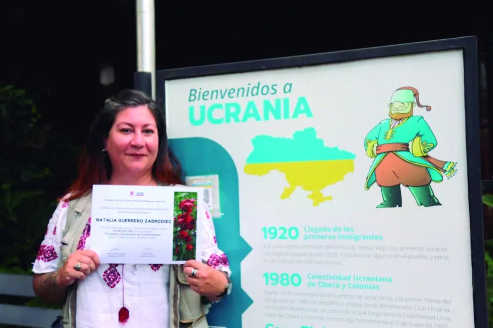 El ceibo de oro al trabajo y la dedicación de Natalia Guerrero