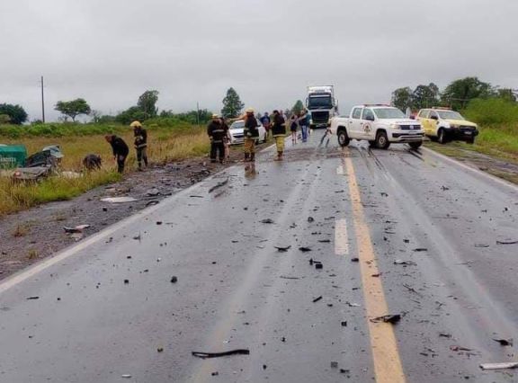 Un accidente sobre ruta 14 dejó como saldo tres fallecidos 
