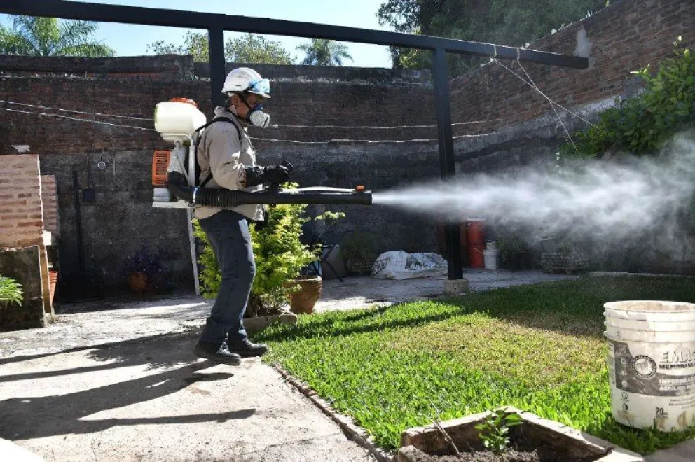 Eldorado: vecinos ponen a disposición sus autos particulares para fumigar contra el dengue 