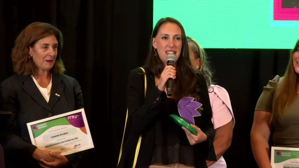 La misionera Lorena Gruber ganó el premio Mujer Empresaria en Internacionalización Empresarial