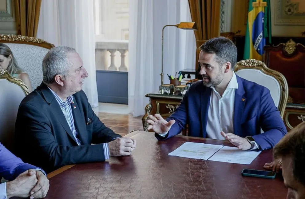 Passalacqua se reunió con su par de Rio Grande do Sul por una mayor integración