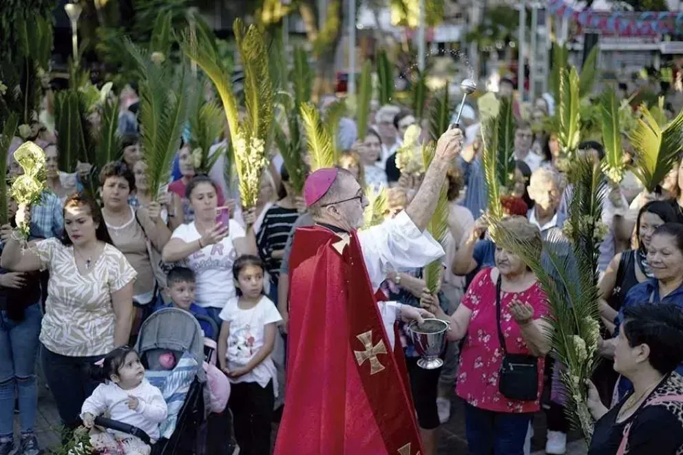 Agenda: bendición de ramos y procesión hasta la Catedral, este domingo en Posadas