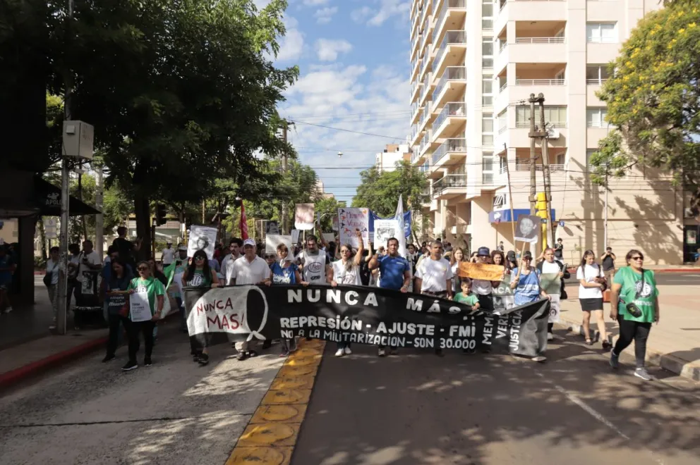 Posadas se movilizó en repudio al golpe militar y en homenaje a las víctimas