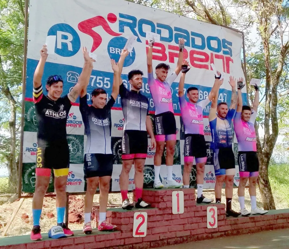 Se corrió la primera fecha del campeonato misionero de ciclismo en Posadas