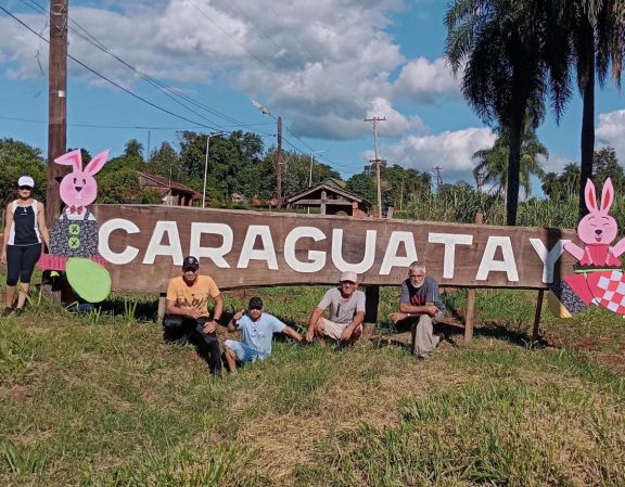 Todo listo para la Semana Santa en Caraguatay