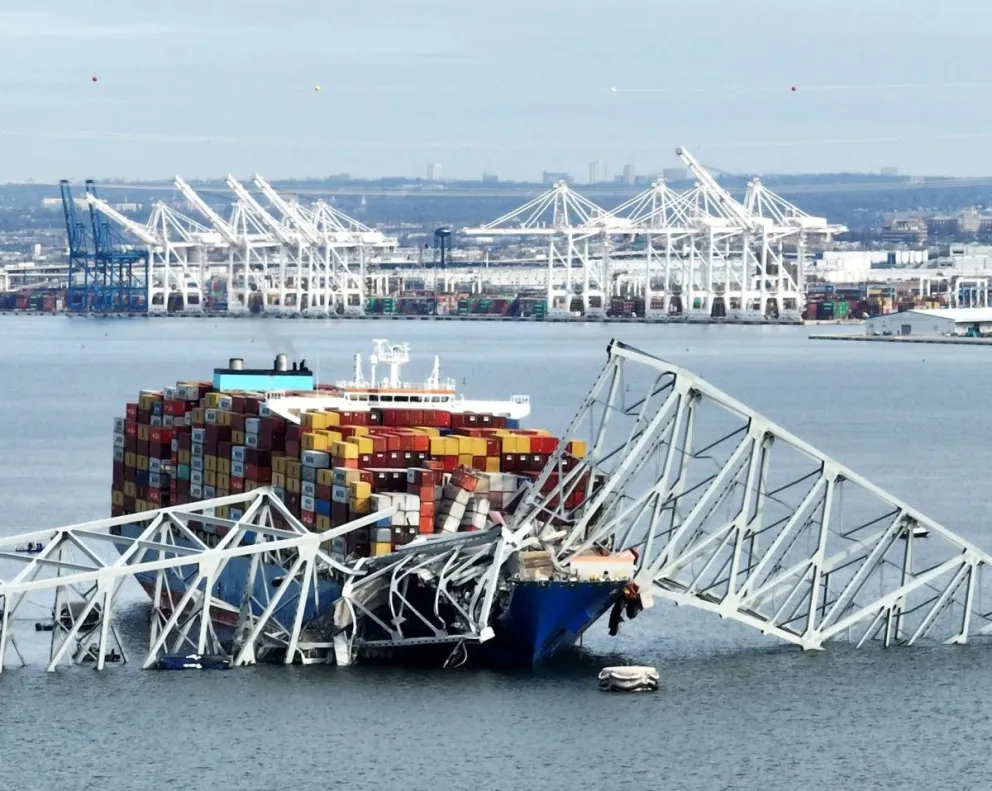 Suponen muertos a los desaparecidos por el choque del buque contra el puente de Baltimore