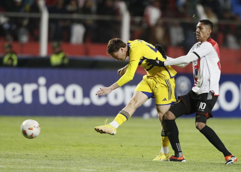 Boca debutó en la Copa Sudamericana con un empate en Nacional Potosí