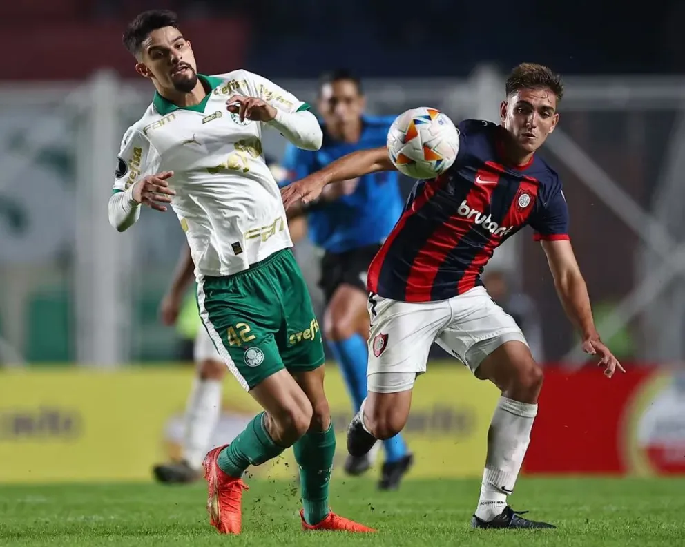 Copa Libertadores: San Lorenzo no pudo sostener la ventaja y empató 1-1 con Palmeiras