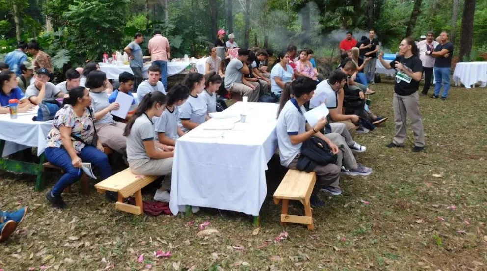 El programa Escuela de Campo de la Secretaría de Agricultura Familiar se desarrolló en Puerto Esperanza