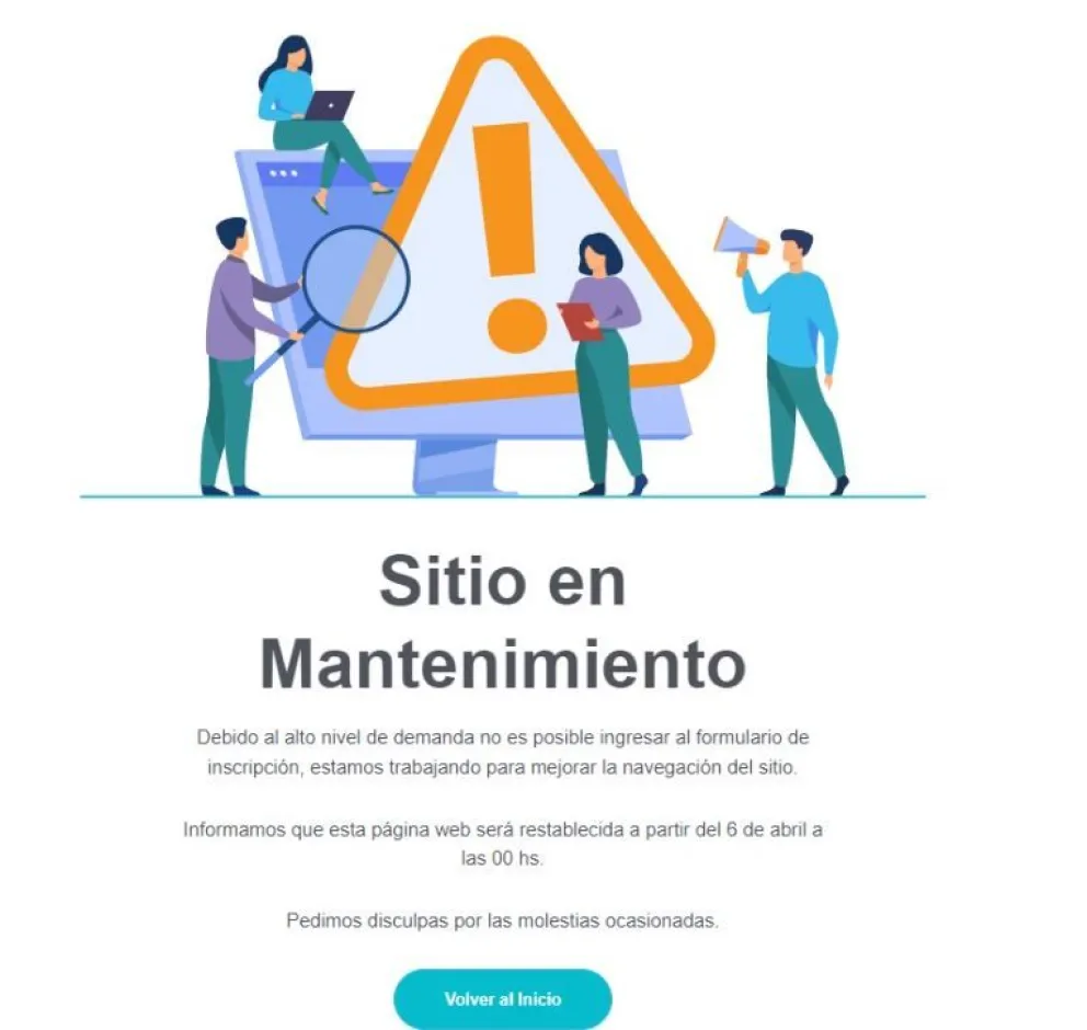 Voucher Educativo: el sitio web volverá a funcionar mañana desde las 00:00