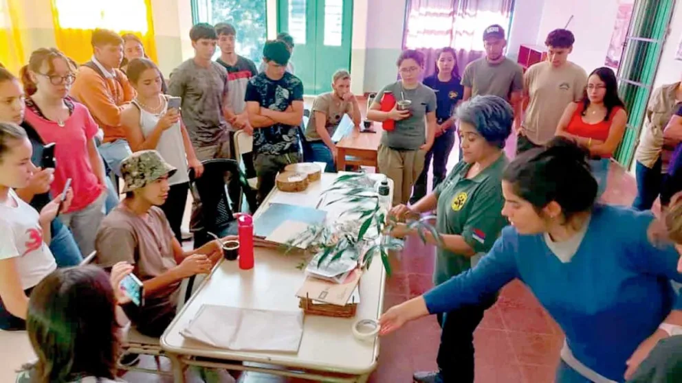 Jóvenes de todo el país llegan a Misiones para formarse sobre la conservación