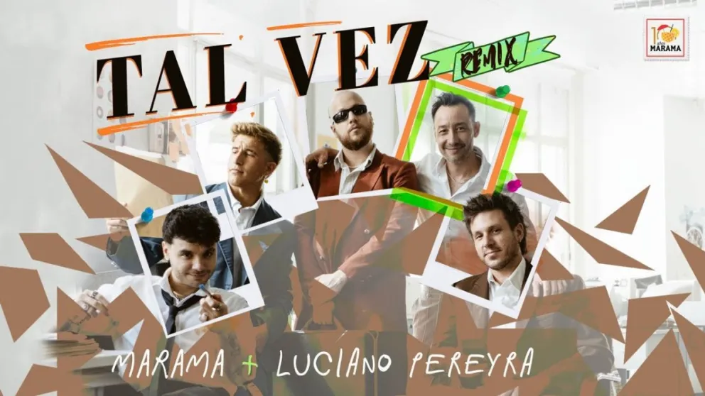 Marama y Luciano Pereyra se unen en el remix de  "Tal Vez"