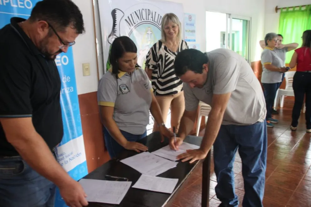 La oficina municipal de empleo de Puerto Esperanza, puso en marcha el Programa de Inserción Laboral (PIL)