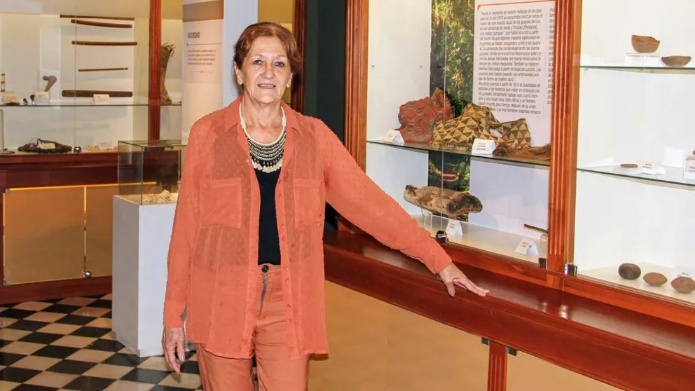 Liiana Rojas, directora del Museo Regional Aníbal Cambas. Foto: Guadalupe de Sousa