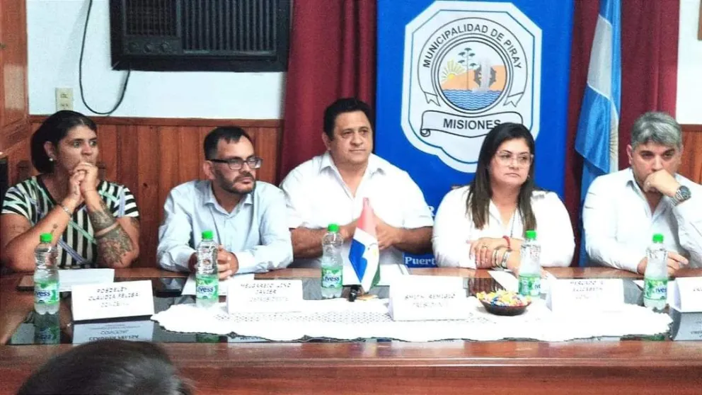 El concejo deliberante de Puerto Piray. //Foto: Facebook.