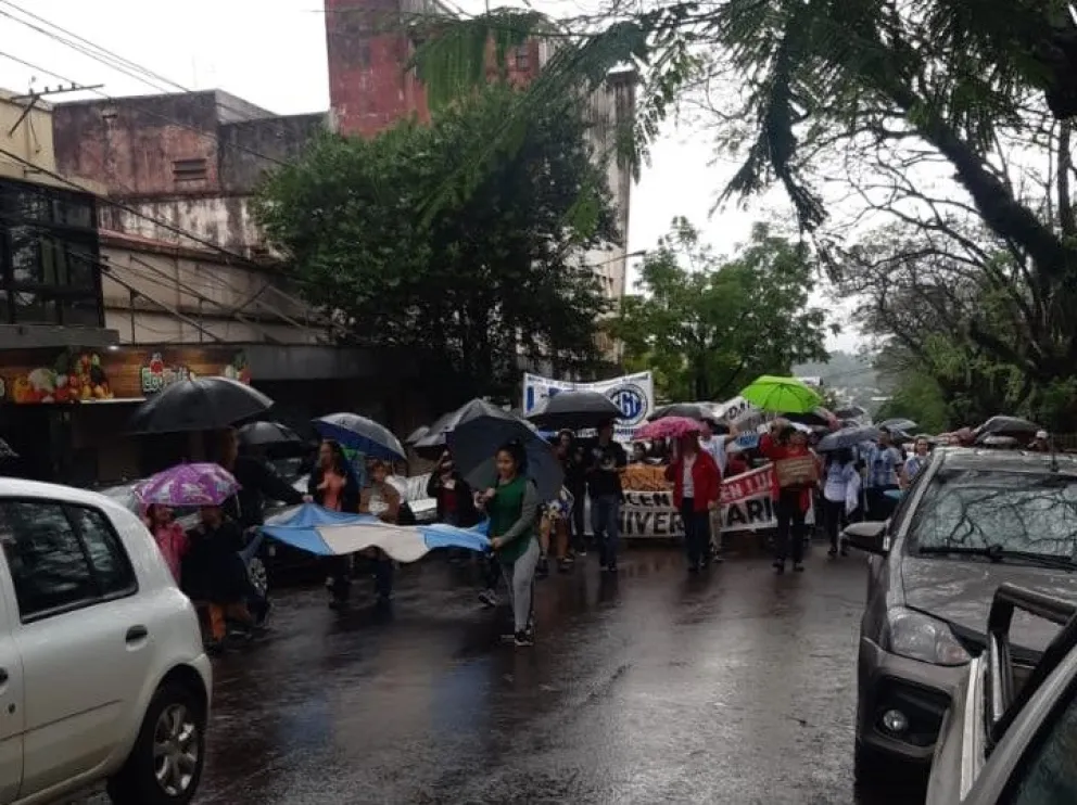 En el centro cívico de la ciudad harán manifestaciones sobre el tema. //Foto: Nazarena Torres.