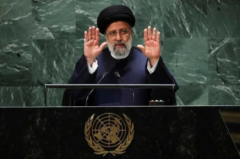 El presidente de Irán, Ebrahim Raisi. Foto NA: Reuters/Mike Segar