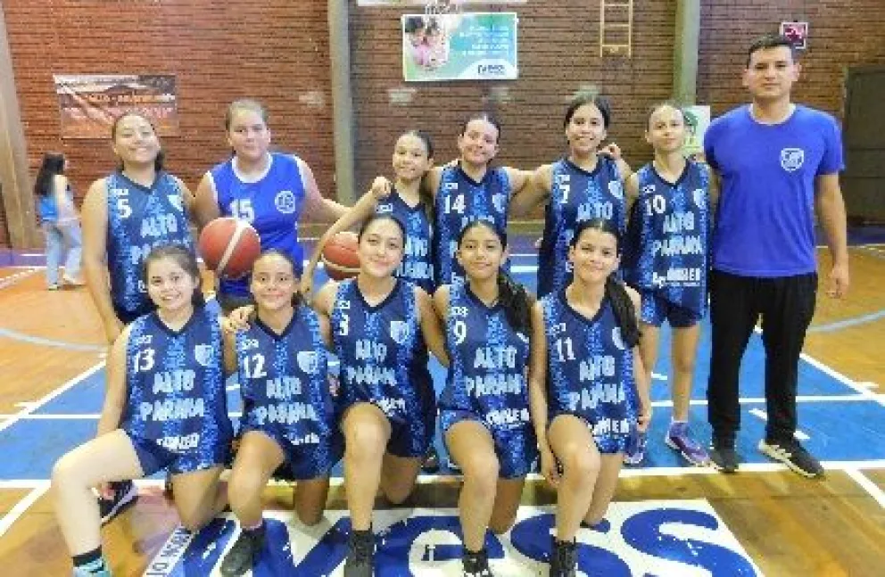 El equipo de U13 de mujeres