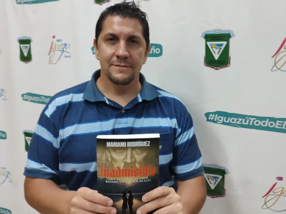 Mariano Rodríguez es periodista, e Inadmisible es su quinto libro. //Fotos: Norma Devechi.